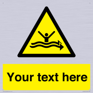 Custom Warning strong currents